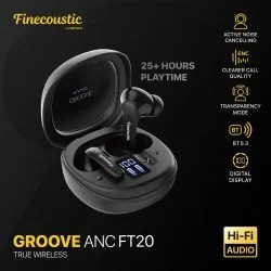 Fantech Finecoustic Groove ANC FT20 True Wireless Bluetooth Earbuds